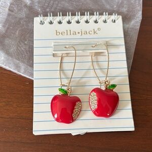 Red Apple Earrings